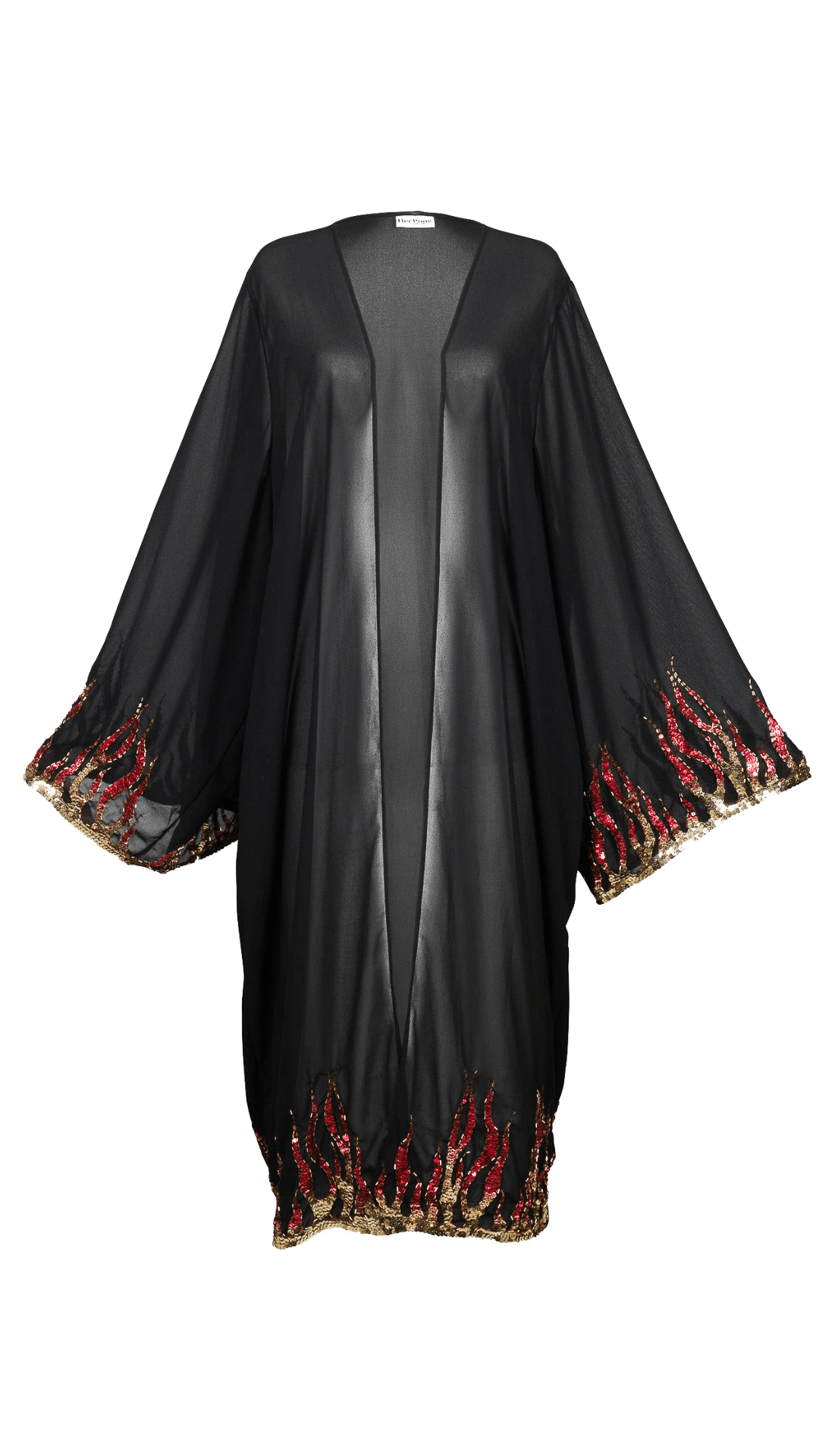 BLAZE SEQUIN SPARKLE KIMONO - LONG - Her Pony