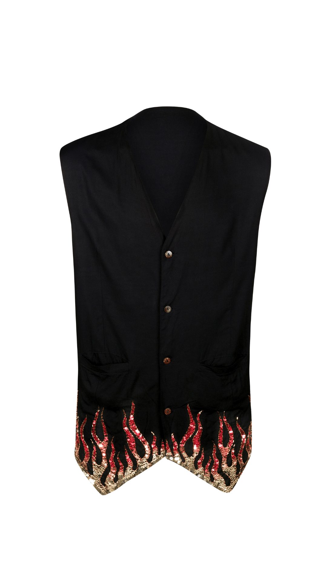 BLAZE SEQUIN SPARKLE MENS VEST - Her Pony