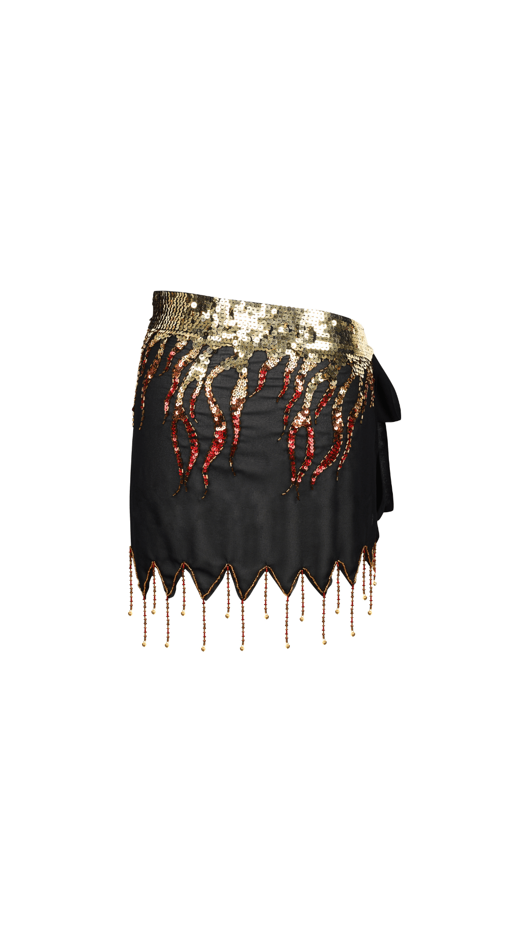 BLAZE SEQUIN SPARKLE PIXIE TIE SKIRT - Her Pony