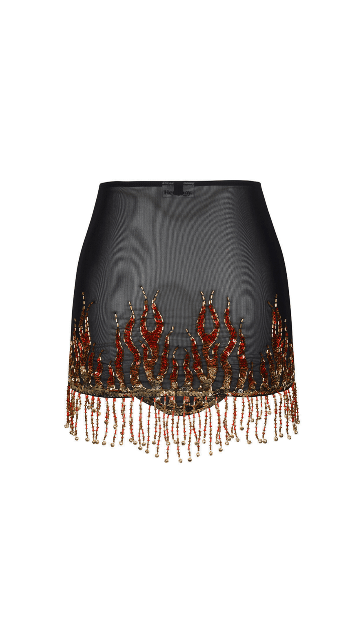 BLAZE SEQUIN SPARKLE SHIMMY SKIRT - Her Pony