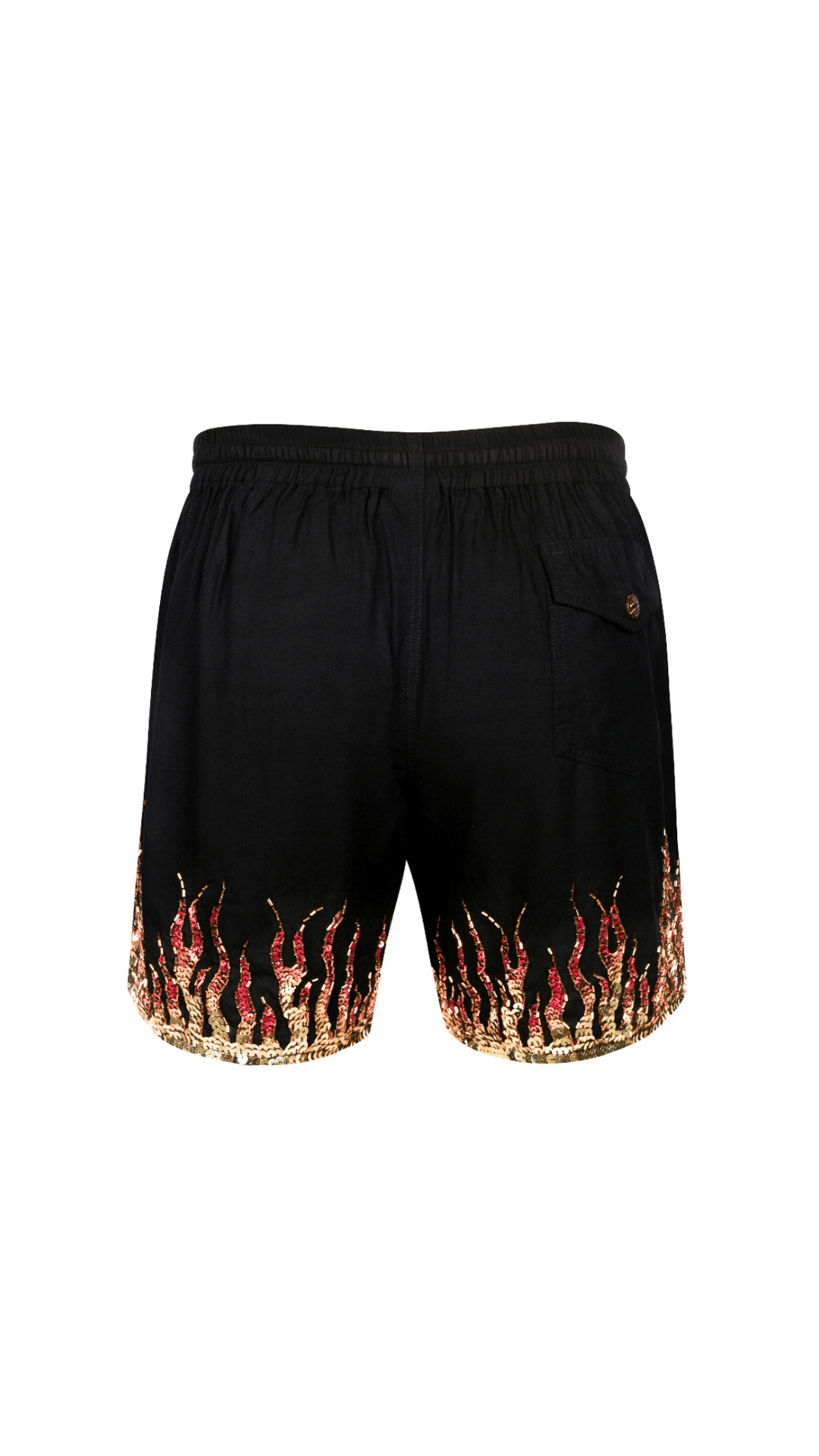 BLAZE SEQUIN SPARKLE UNISEX SHORTS - Her Pony