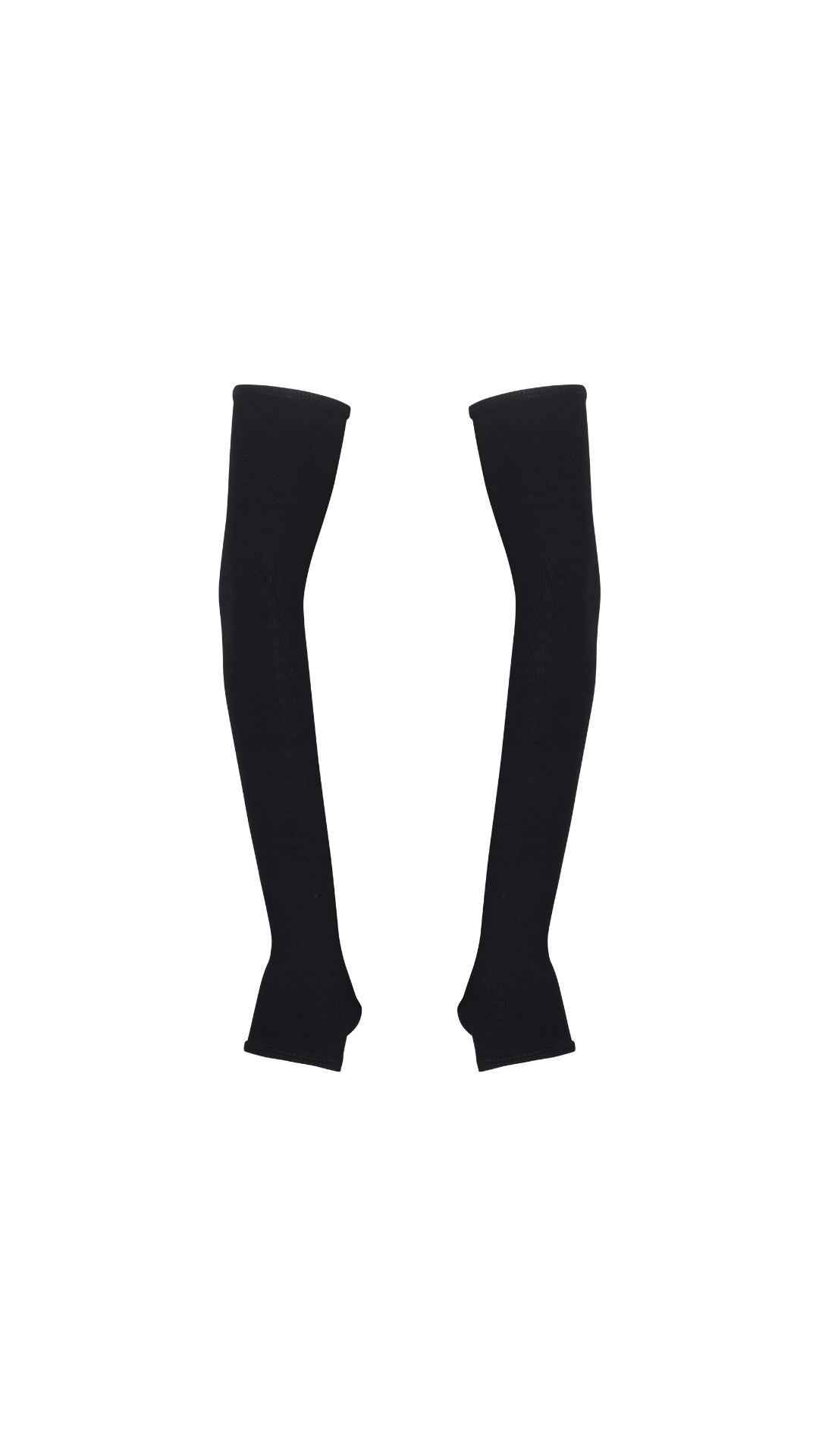 DAHLIA ARMWARMERS - BLACK - Her Pony