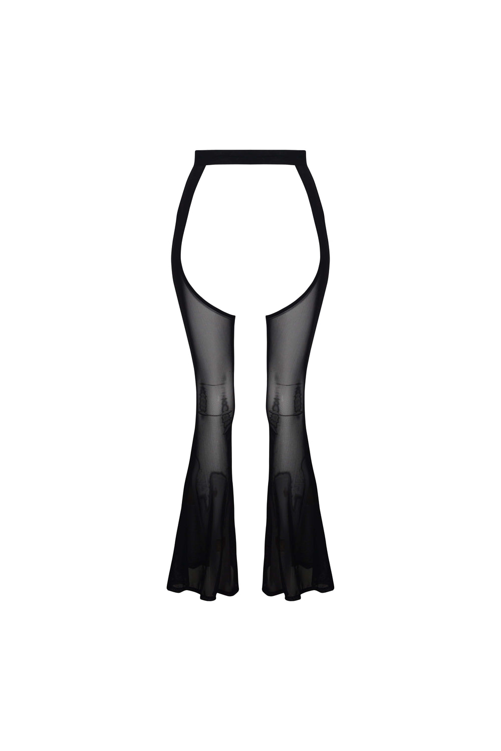 DAHLIA MESH CHAPS - BLACK - Her Pony